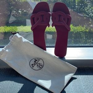 Hermes sandals perfect for the beach or formal out